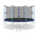 Купить Батут  Hop-Sport 14FT 427 см blue с внутренней сеткой в Киеве - фото №1